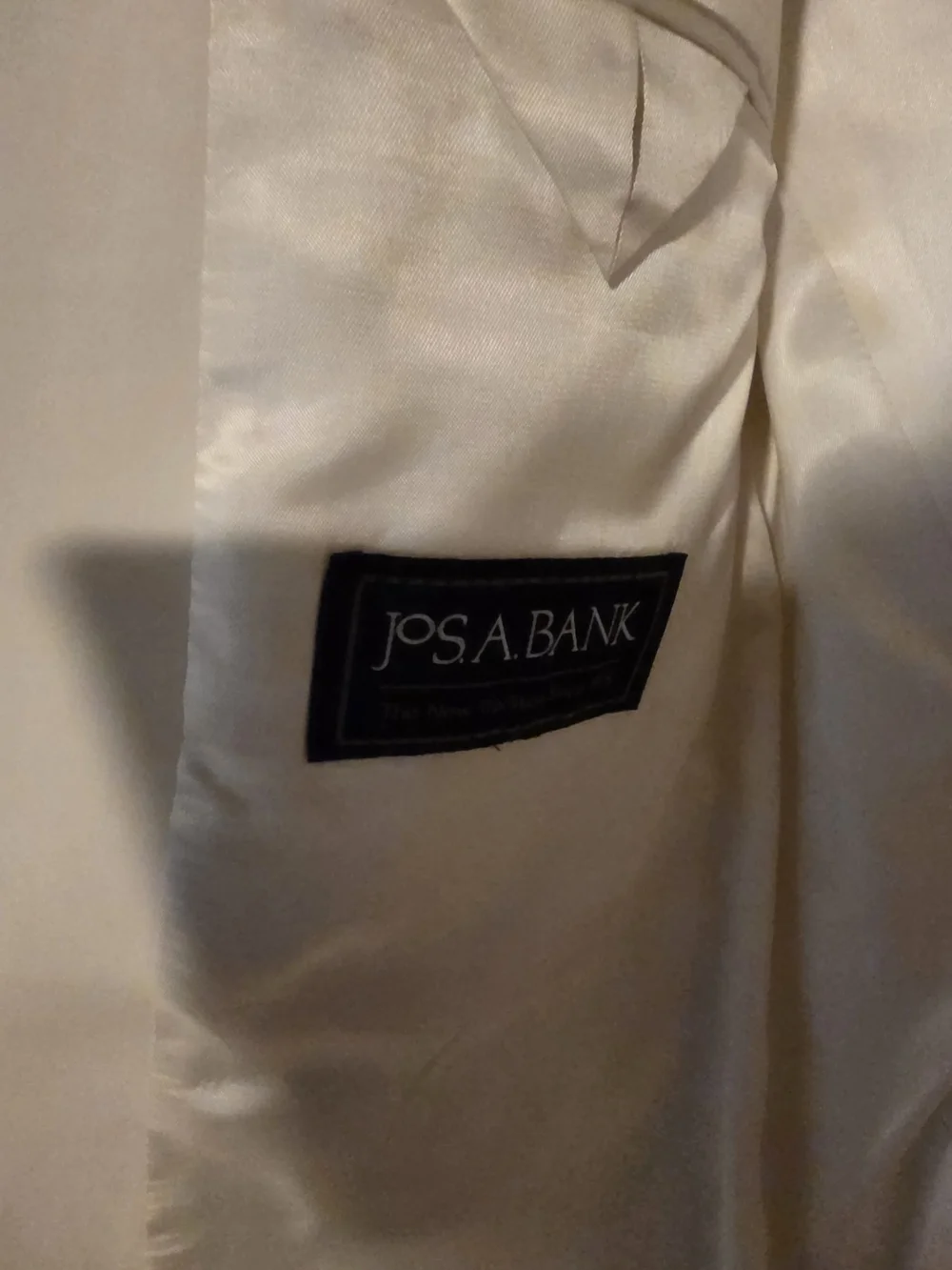 PAIGE Cream Men's Single-Breasted Blazer